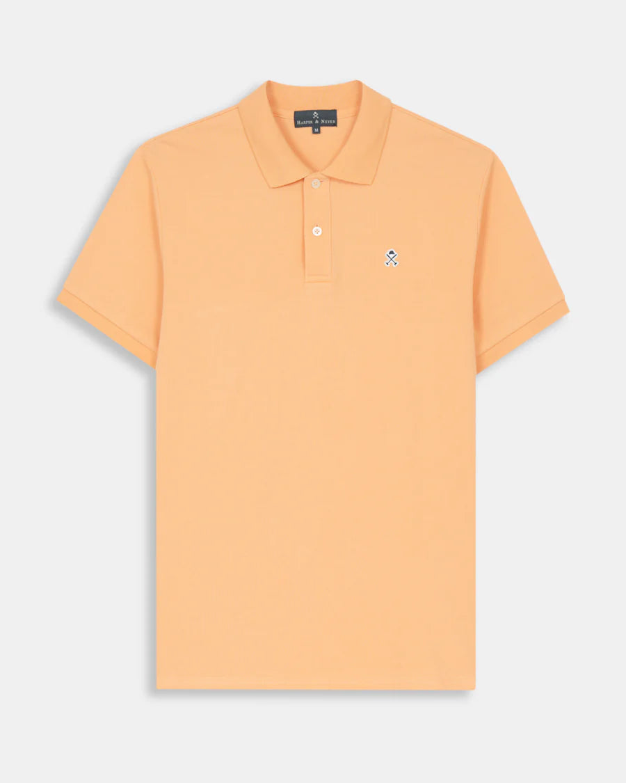 POLO HARPER RETRO - NARANJA