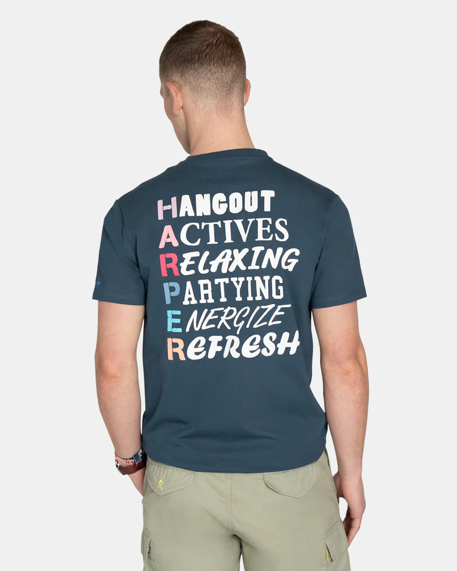 CAMISETA HARPER APRES SURF - MARINO