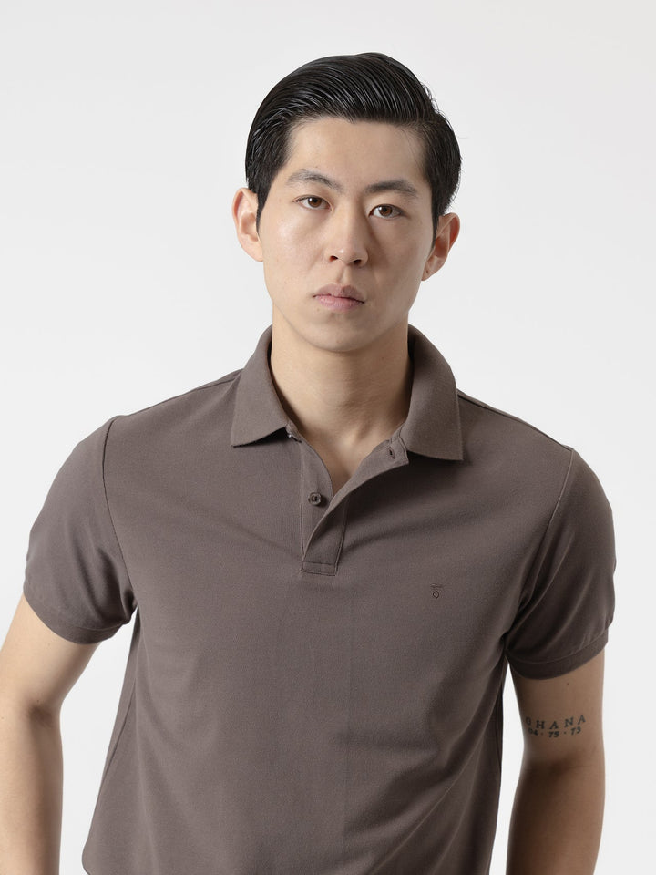 POLO PURO EGO26 - MARRON CHOCOLATE