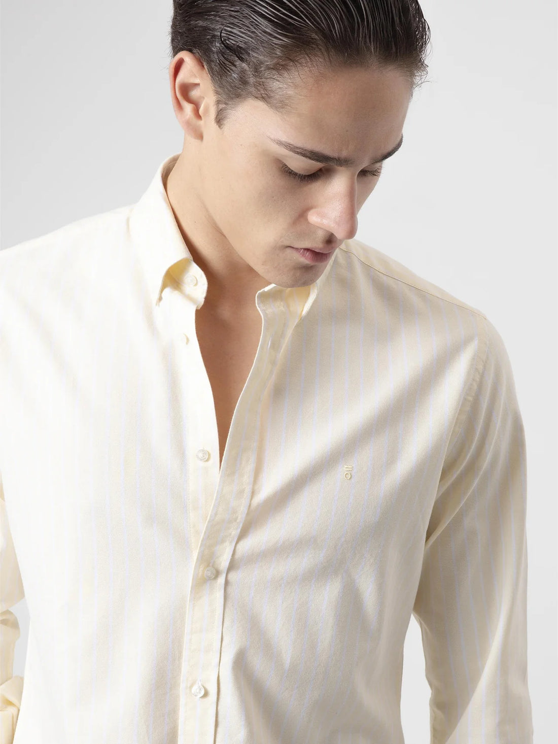 CAMISA AZBAACHE CAM046 - AMARILLO