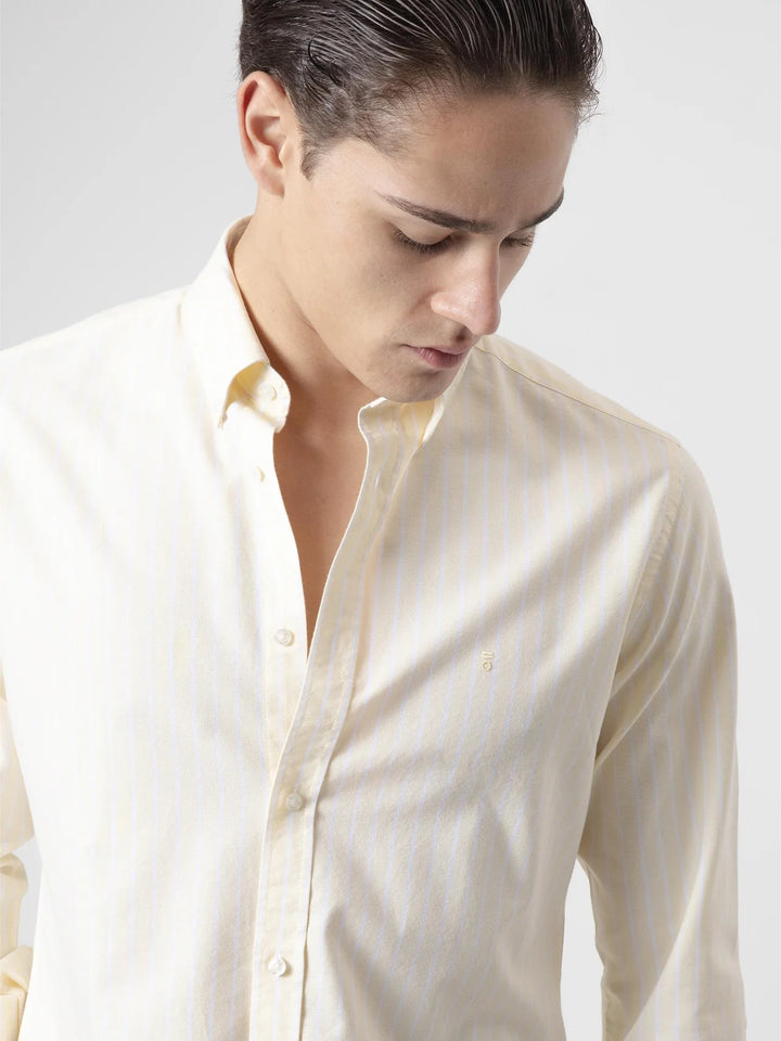 CAMISA AZBAACHE CAM046 - AMARILLO