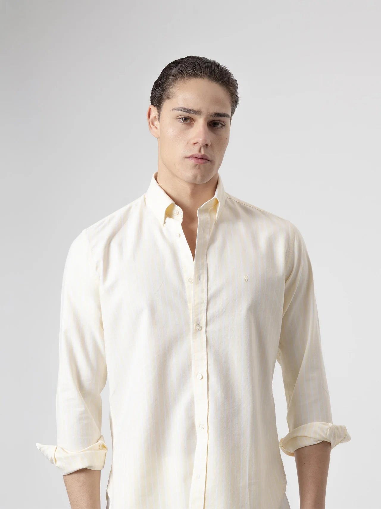 CAMISA AZBAACHE CAM046 - AMARILLO