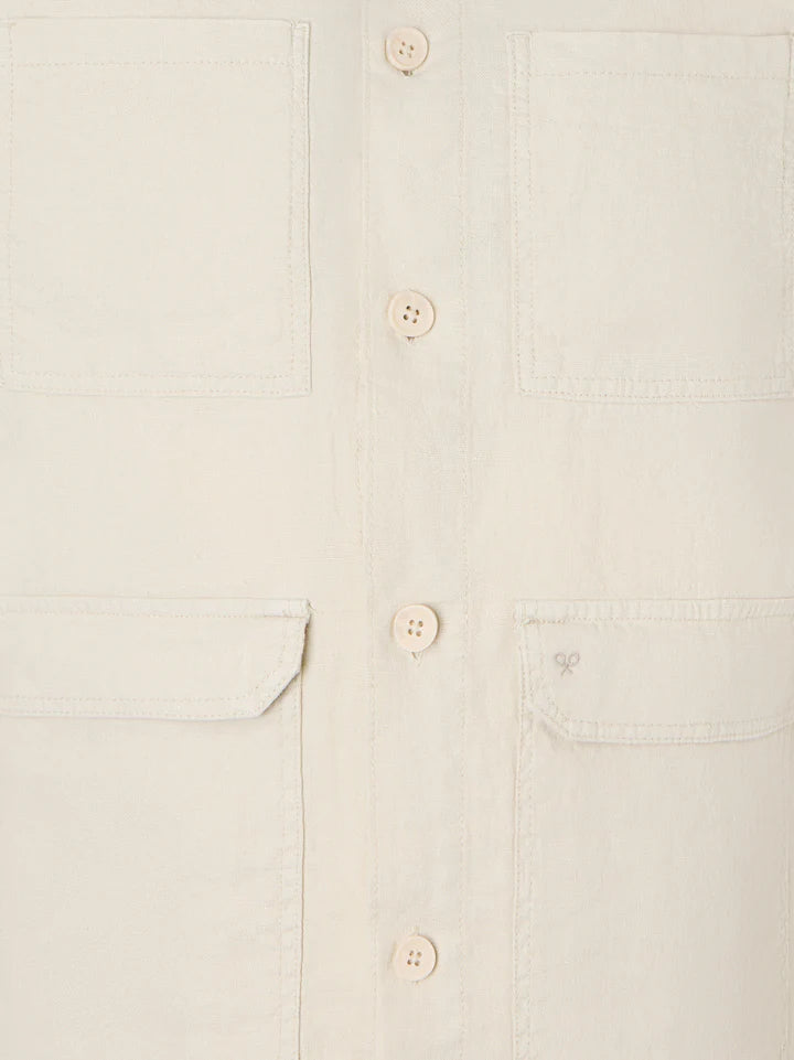 SOBRECAMISA SILBON LINO - BEIGE