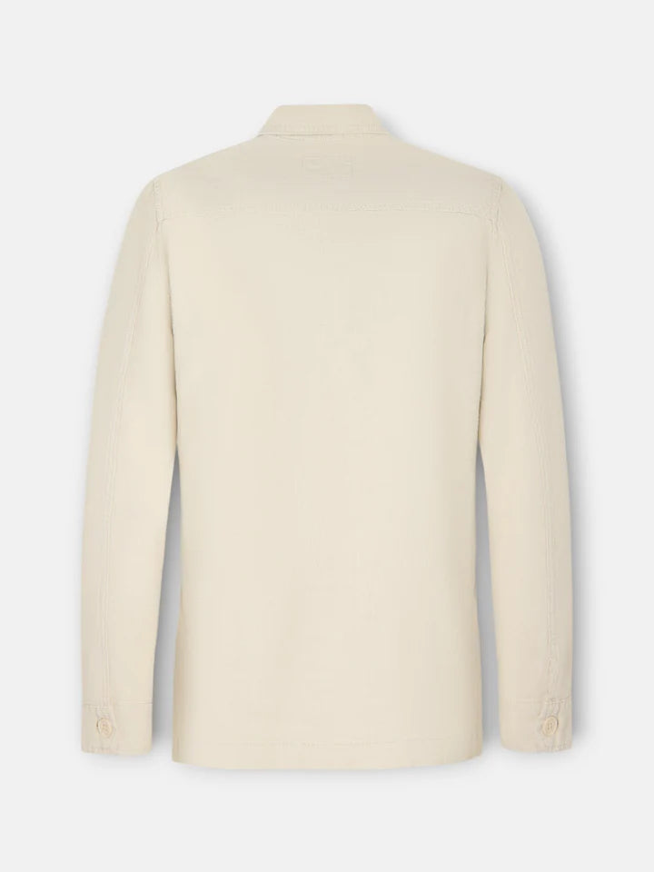SOBRECAMISA SILBON LINO - BEIGE