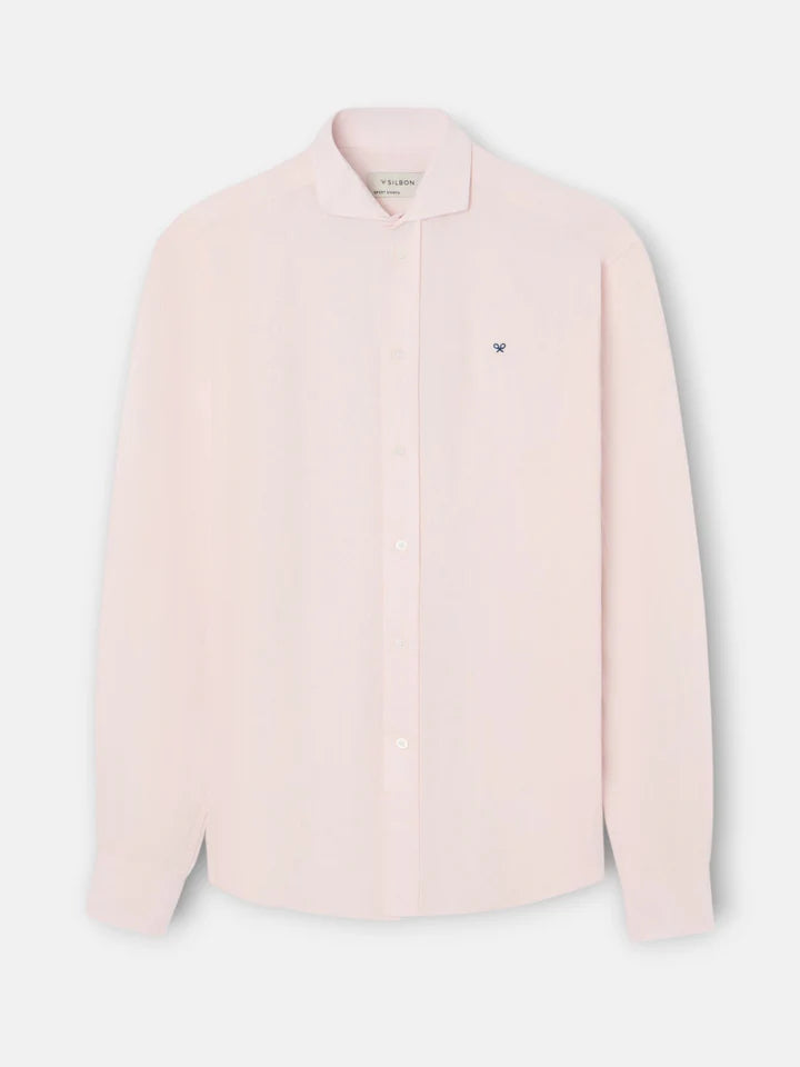 CAMISA SILBON LINO - ROSA