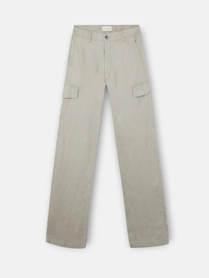 PANTALÓN SILBON SPORT CARGO LINO - VERDE