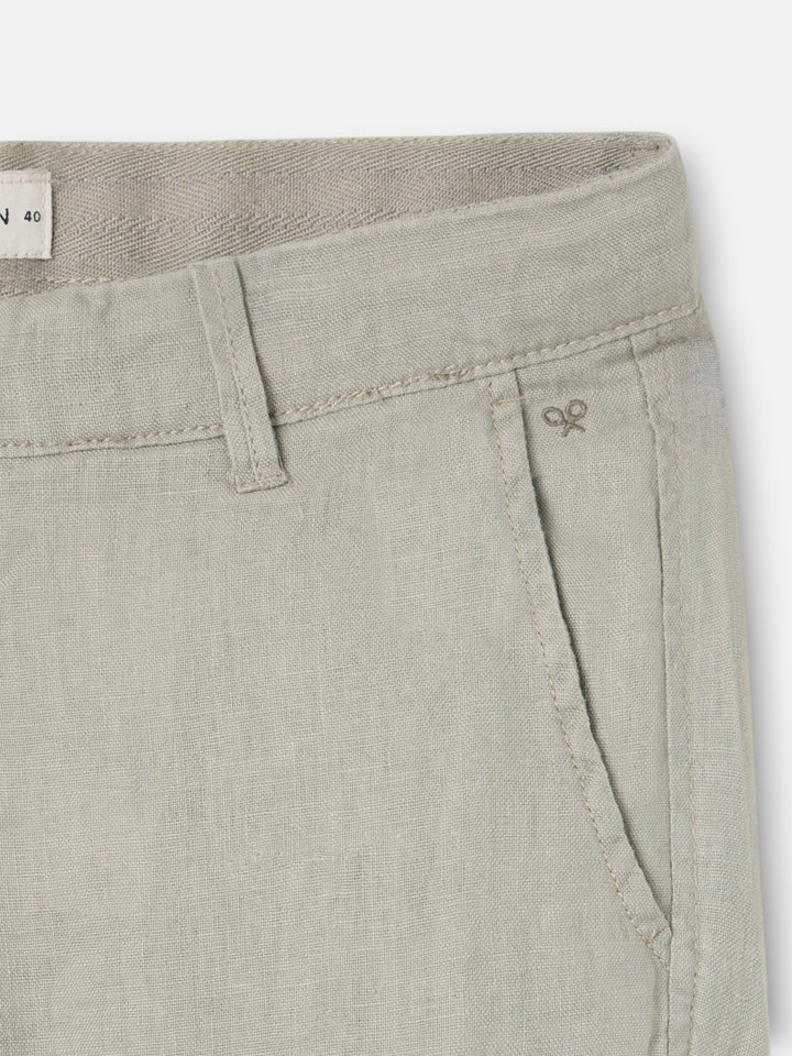 PANTALÓN SILBON SPORT CARGO LINO - VERDE