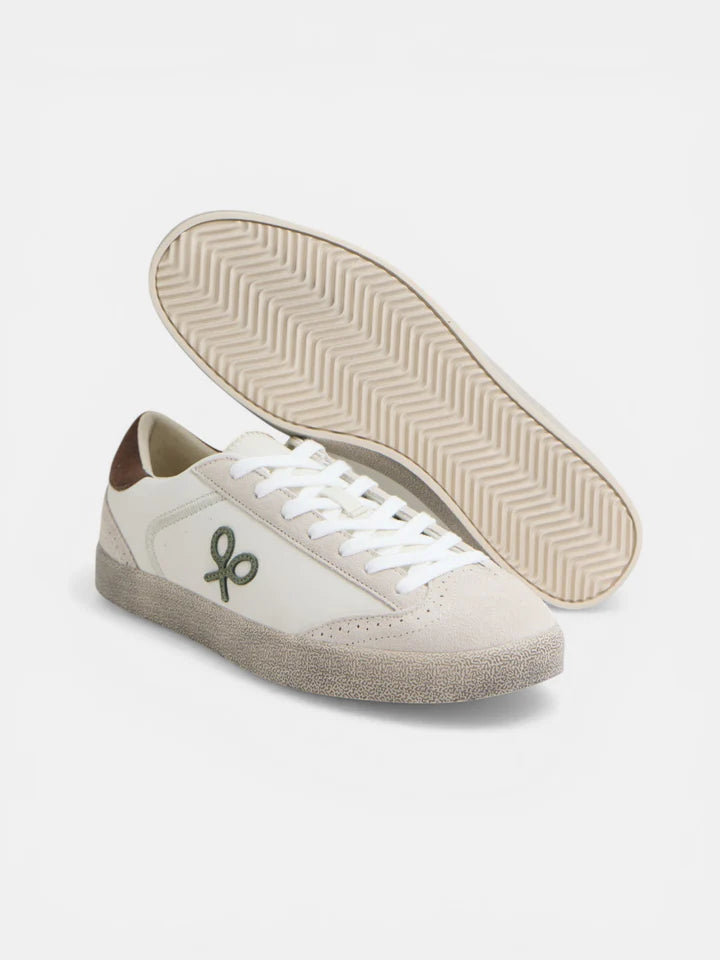 ZAPATILLA SILBON DESGASTADA - PIEDRA