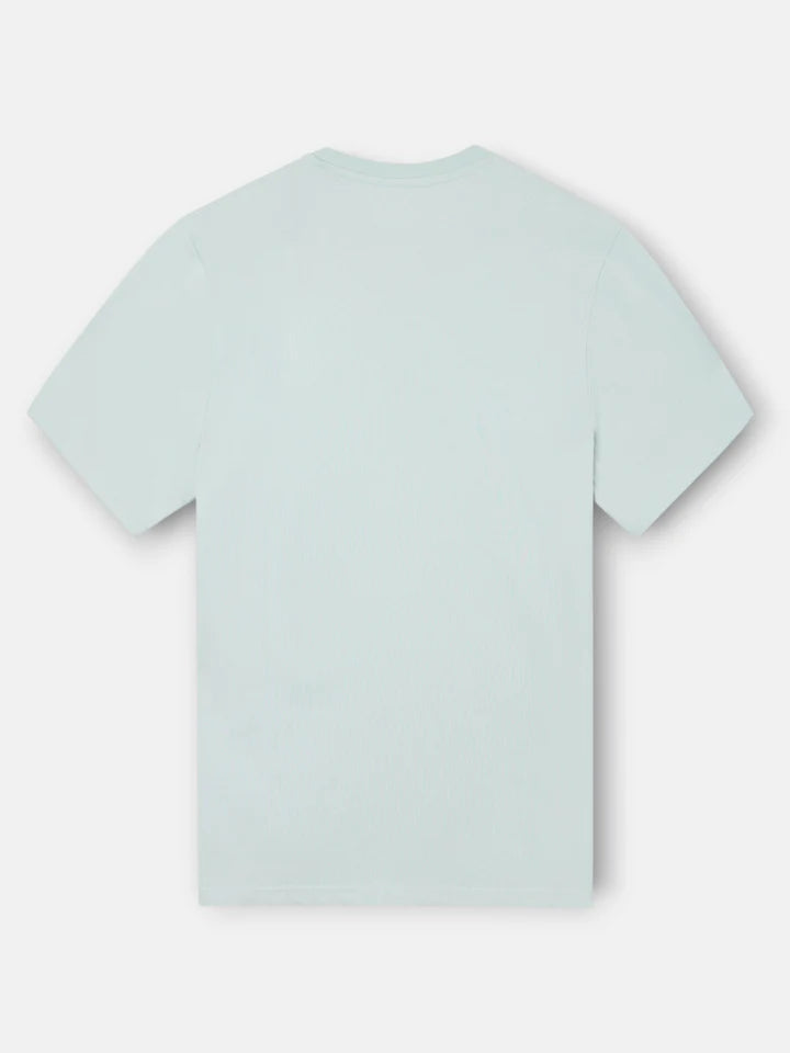 CAMISETA SILBON RAQUETA MEDIA - CELESTE