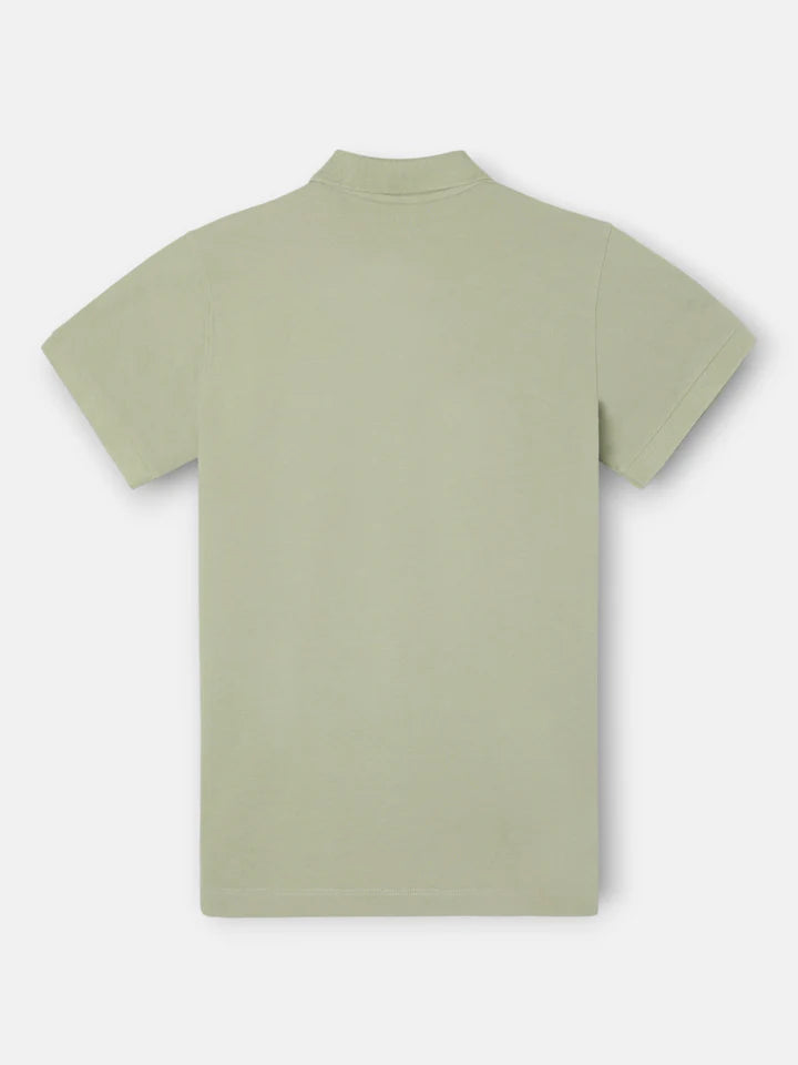 POLO CLASICO SILBON - VERDE MEDIO