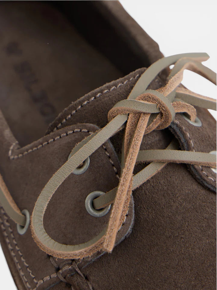 ZAPATO SPORT NAUTICO SILBON - MARRON
