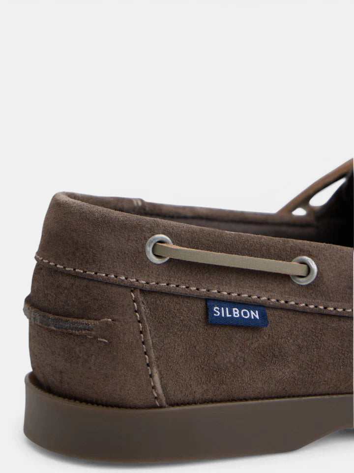 ZAPATO SPORT NAUTICO SILBON - MARRON