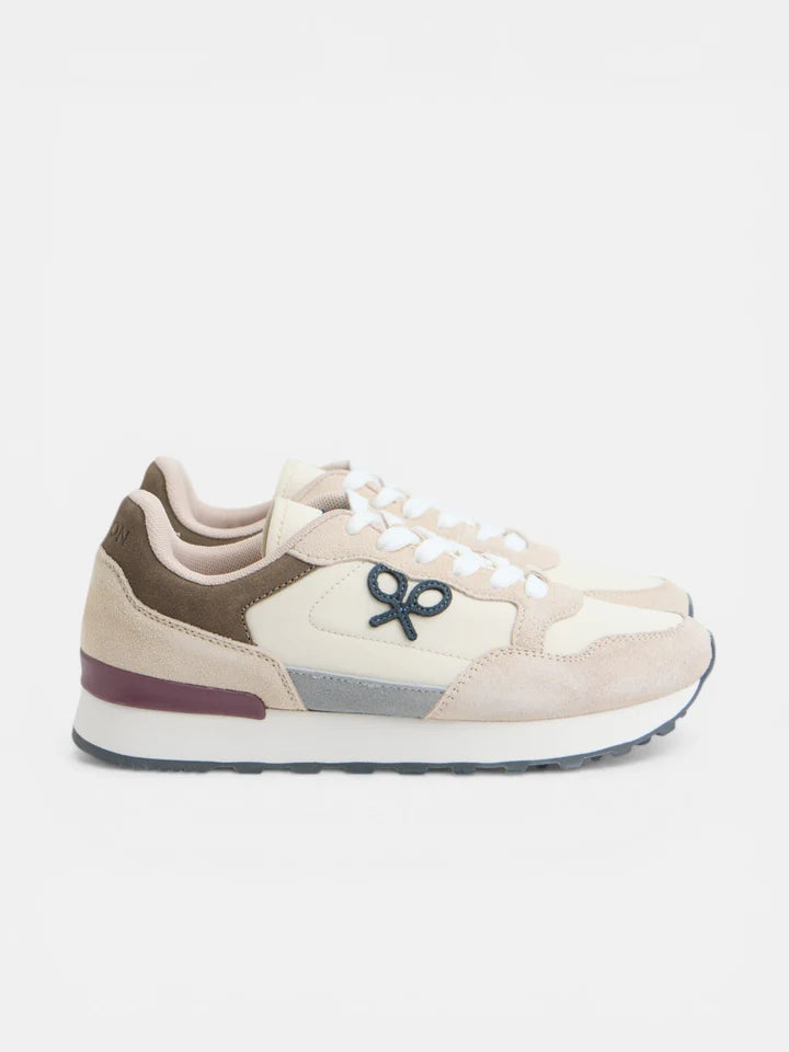 ZAPATILLA RUNNING STYLE - BEIGE