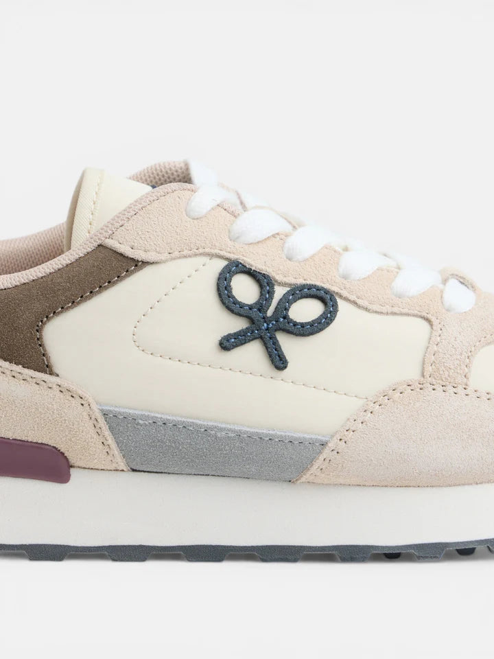 ZAPATILLA RUNNING STYLE - BEIGE