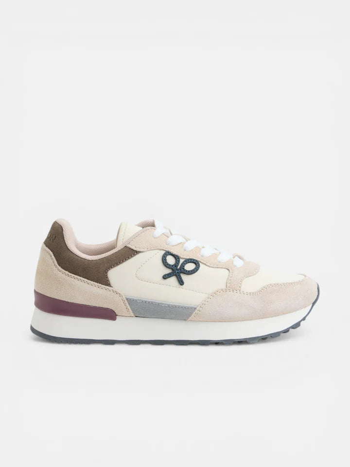 ZAPATILLA RUNNING STYLE - BEIGE