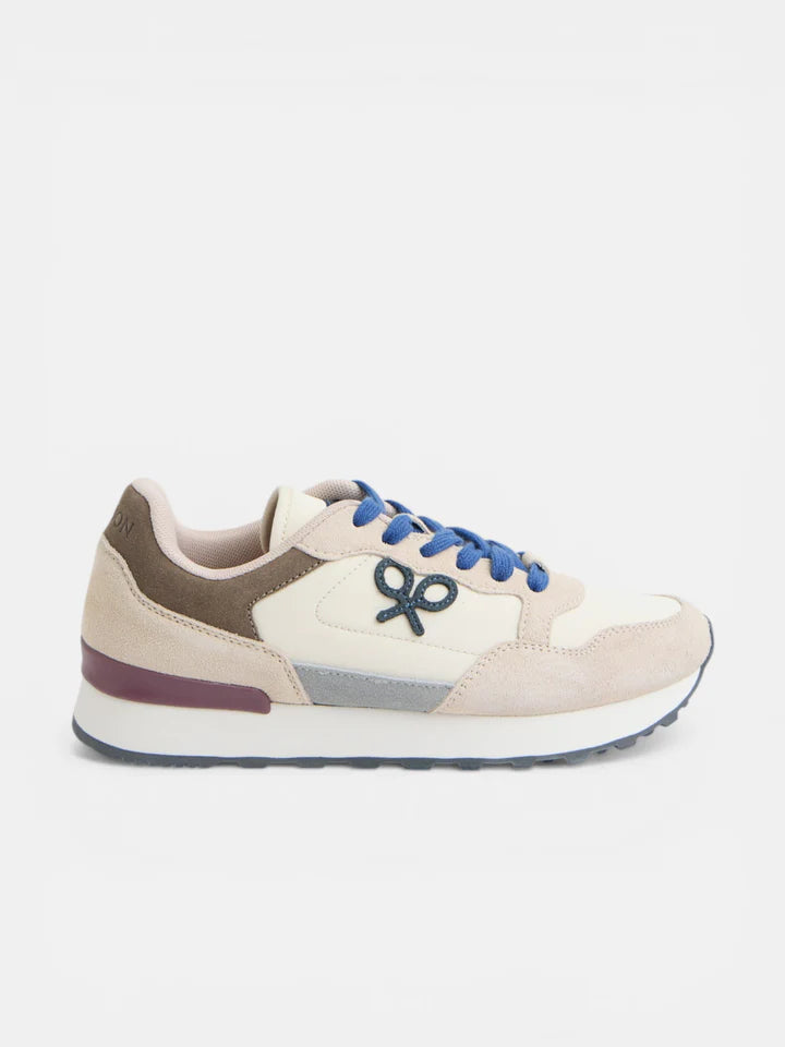 ZAPATILLA RUNNING STYLE - BEIGE
