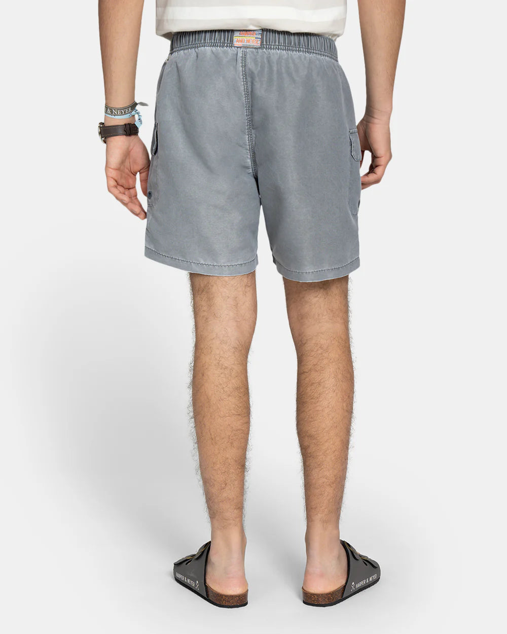 BAÑADOR HARPER CARGO - NEGRO