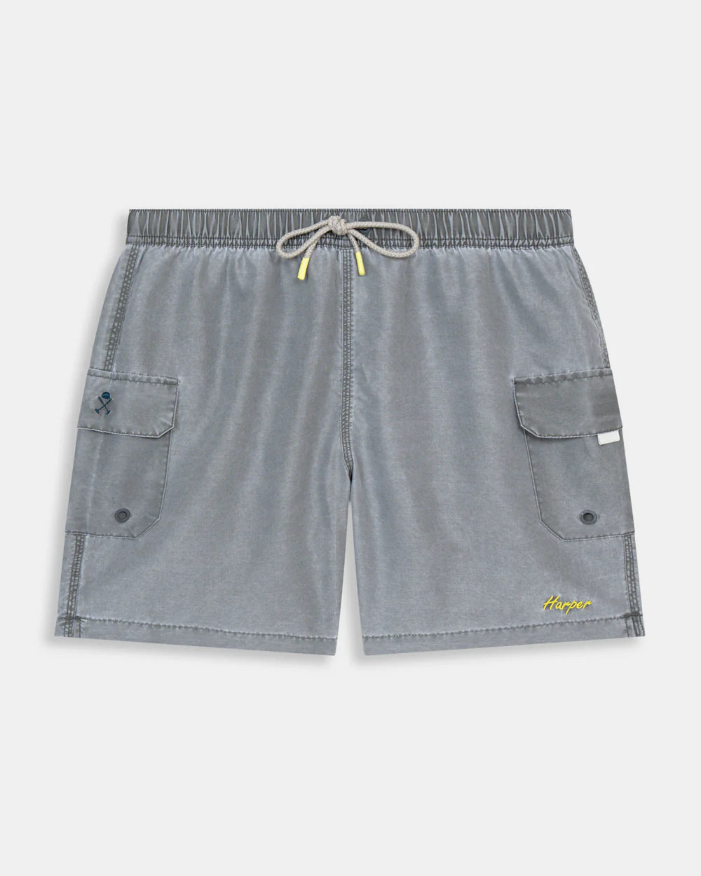 BAÑADOR HARPER CARGO - NEGRO