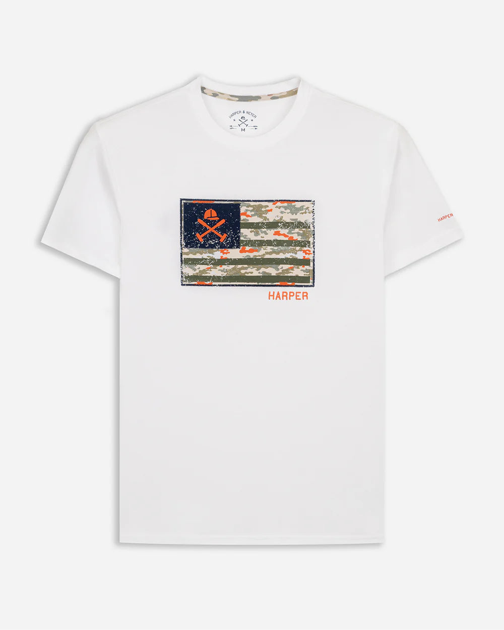 CAMISETA HARPER USA - BLANCO
