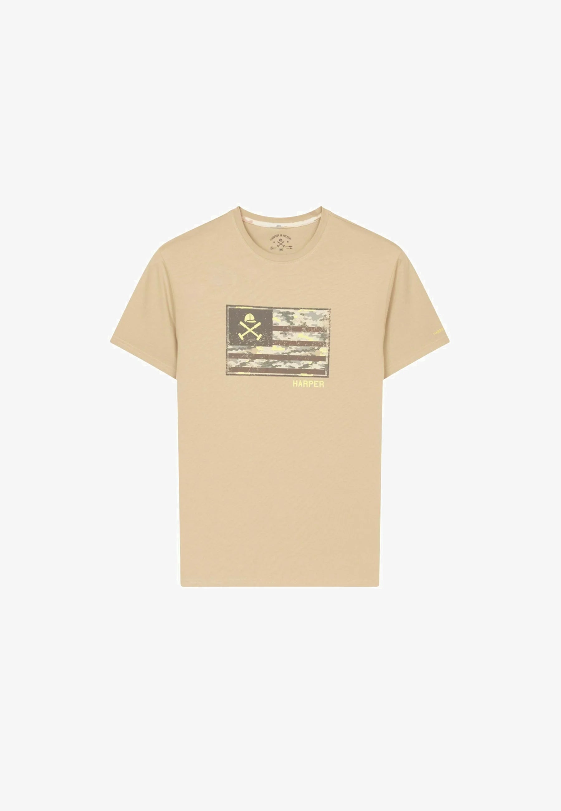 CAMISETA HARPER USA - KAKI