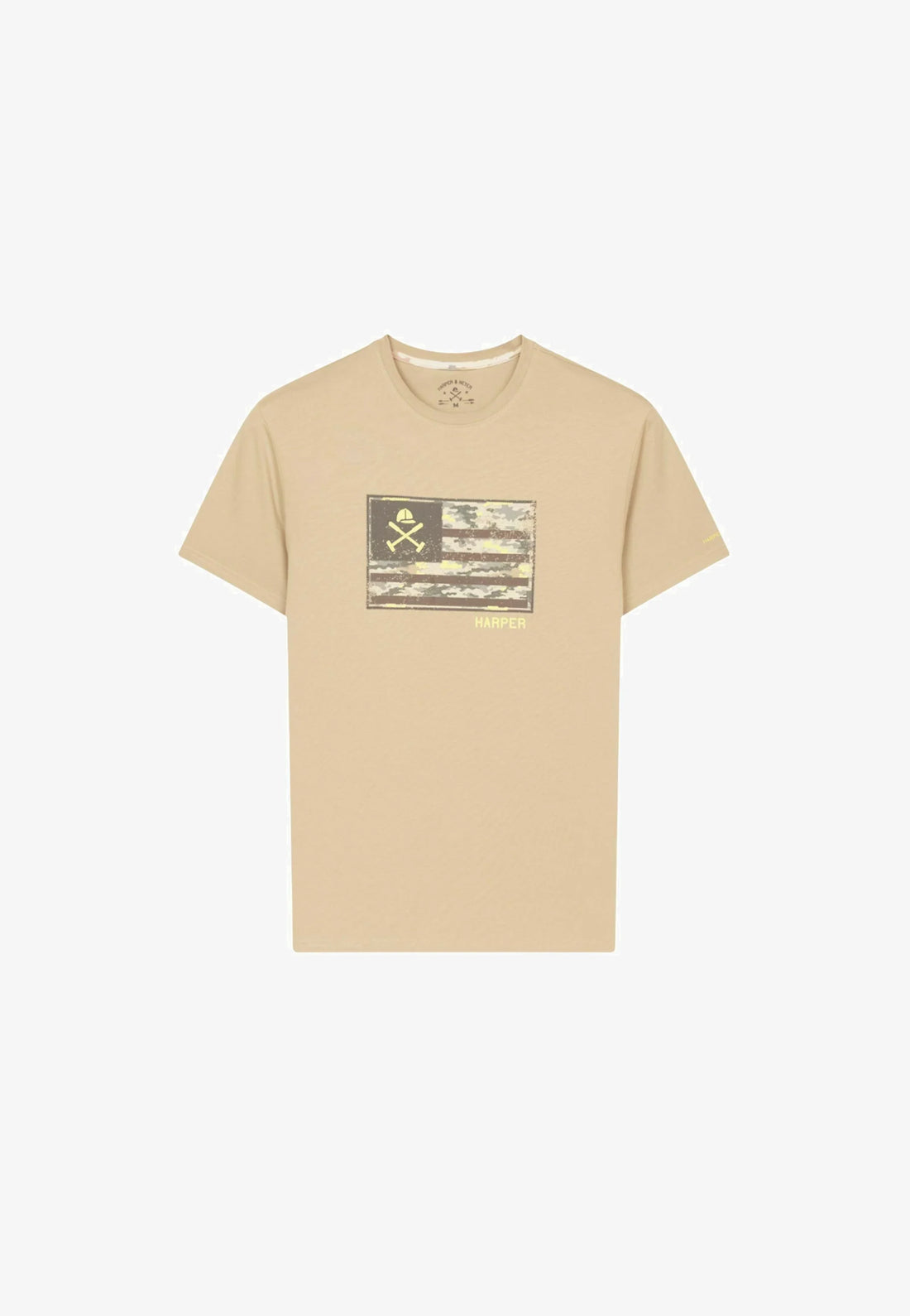 CAMISETA HARPER USA - KAKI