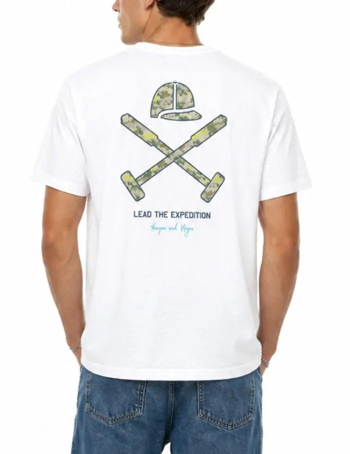CAMISETA HARPER ETHNIC - BLANCO