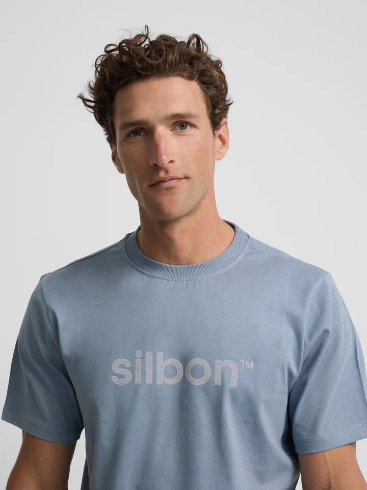 CAMISETA SILBON FLOCK - AZUL INDIGO