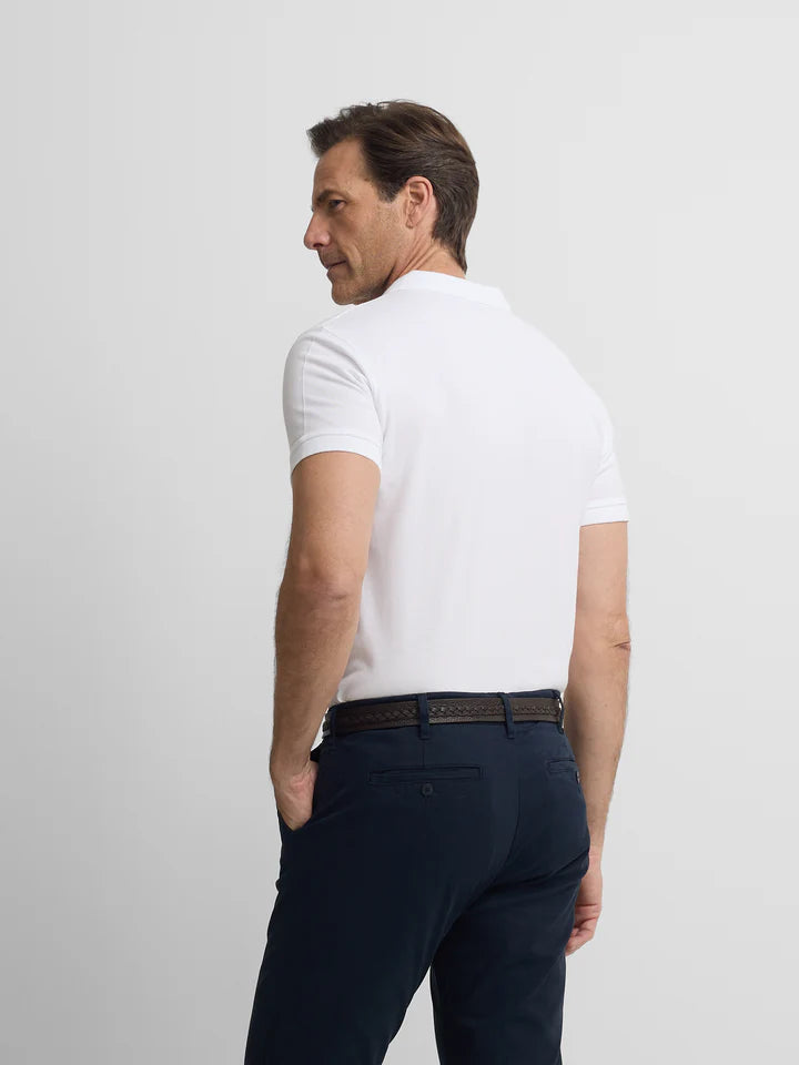 POLO SILBON CLASICO - BLANCO