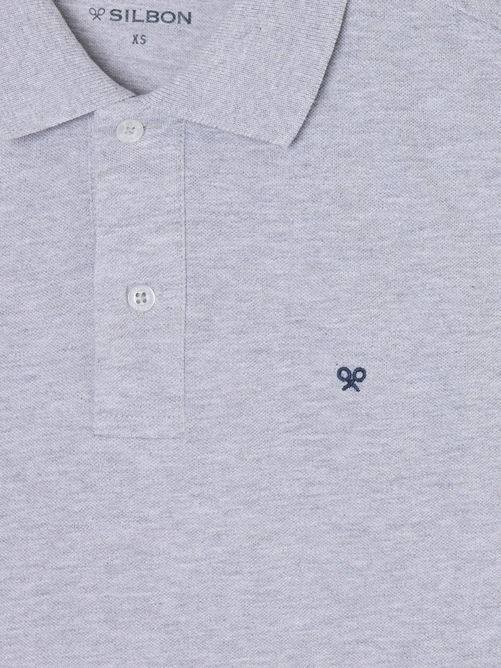 POLO SILBON CLASICO - Gris