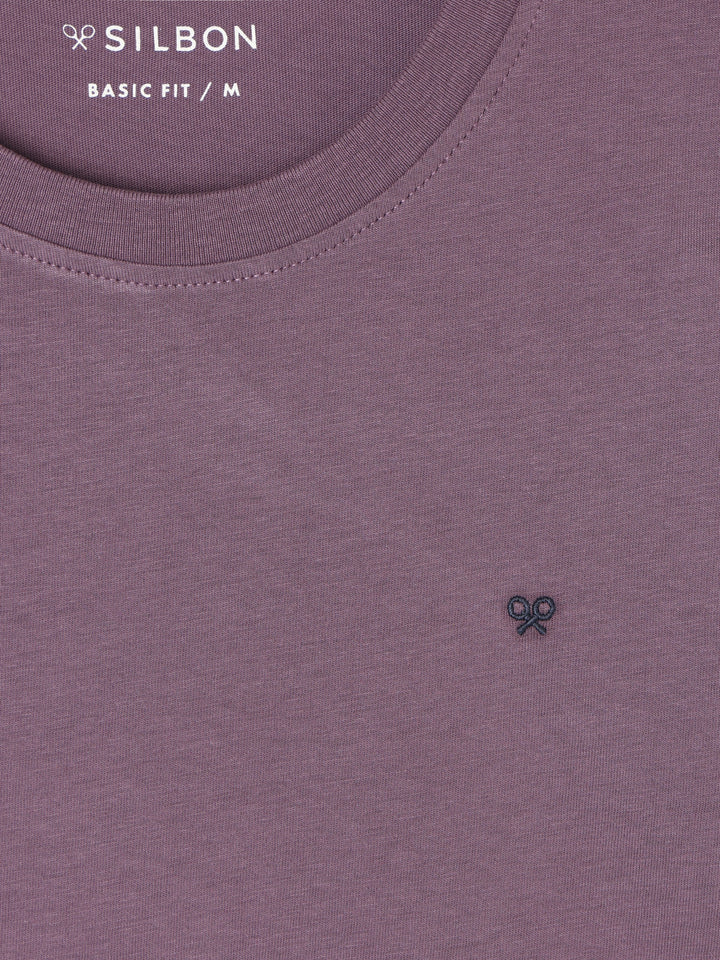 CAMISETA MINILOGO SILBON - BURDEOS