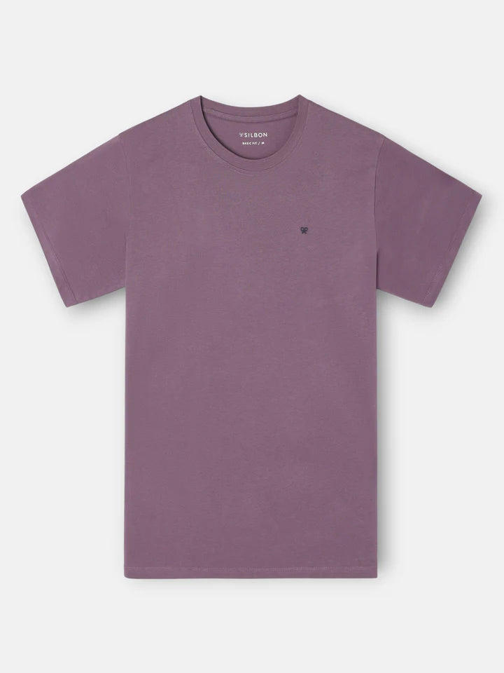 CAMISETA MINILOGO SILBON - BURDEOS