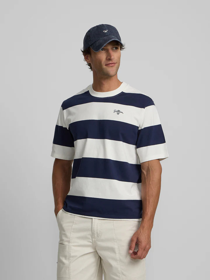 CAMISETA SPECIAL FIT RAYA SILBON - MARINO