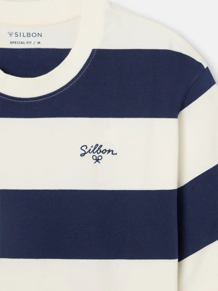 CAMISETA SPECIAL FIT RAYA SILBON - MARINO