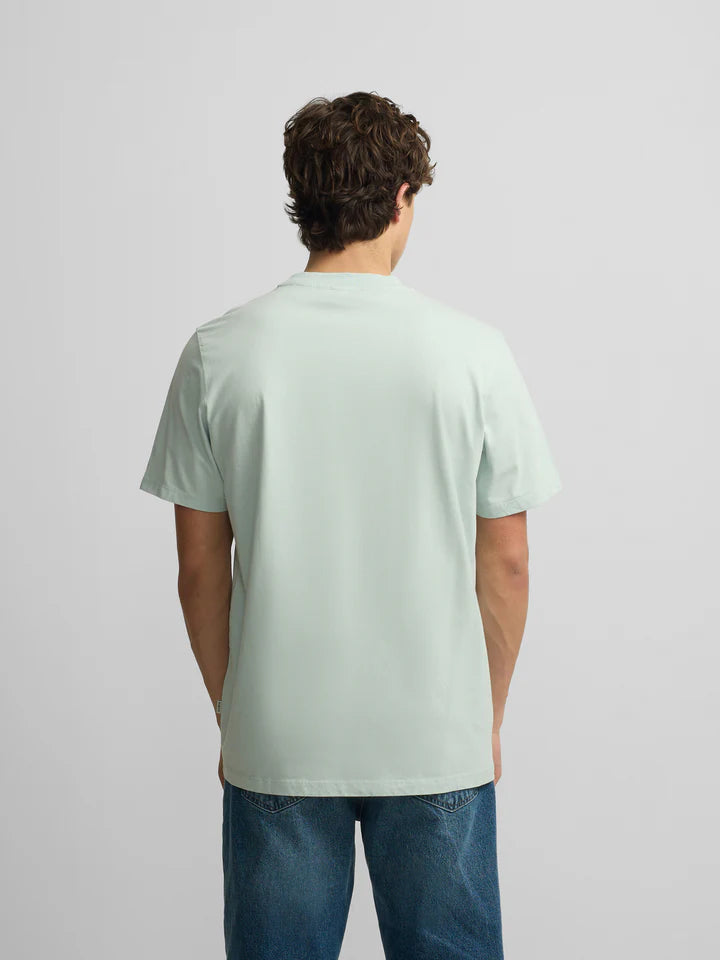 CAMISETAN SILBON RELIEVE TONO - AGUAMARINA