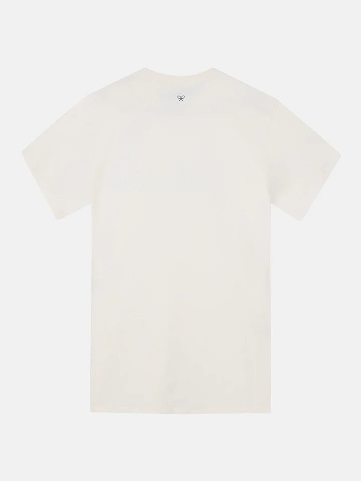 CAMISETA SILBON VINTAGE - CREMA