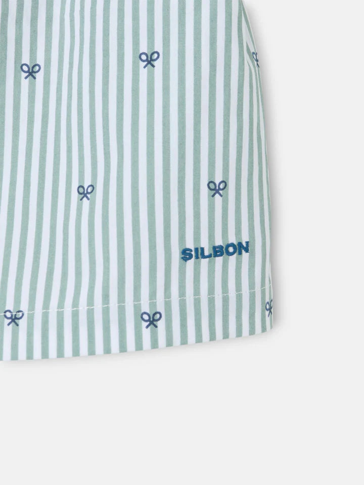 CALZONCILLO SILBON RAYAS - VERDE