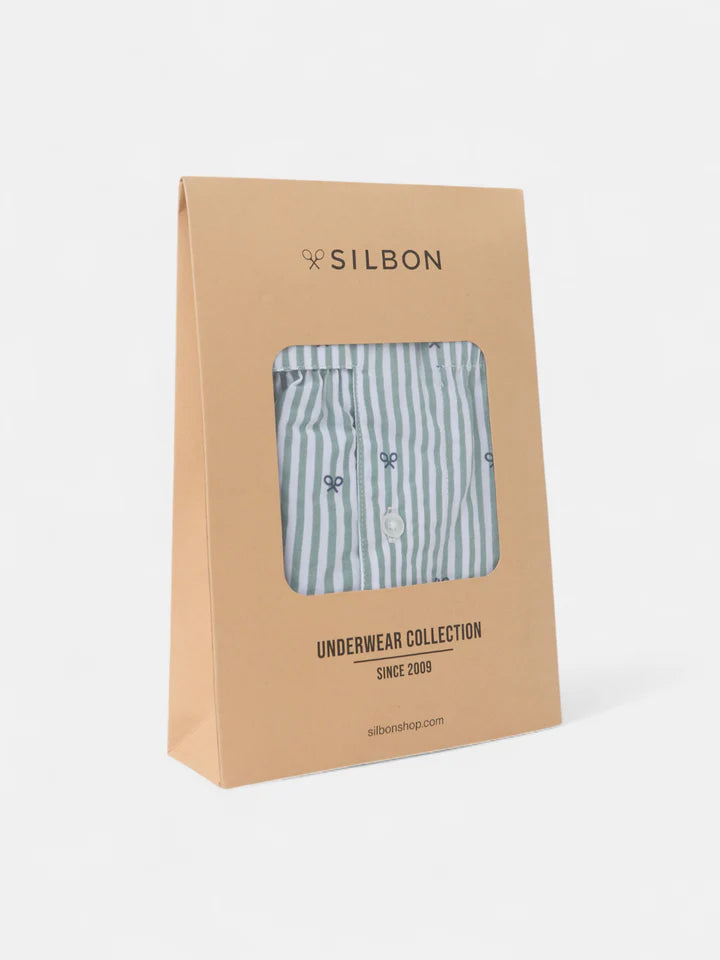 CALZONCILLO SILBON RAYAS - VERDE