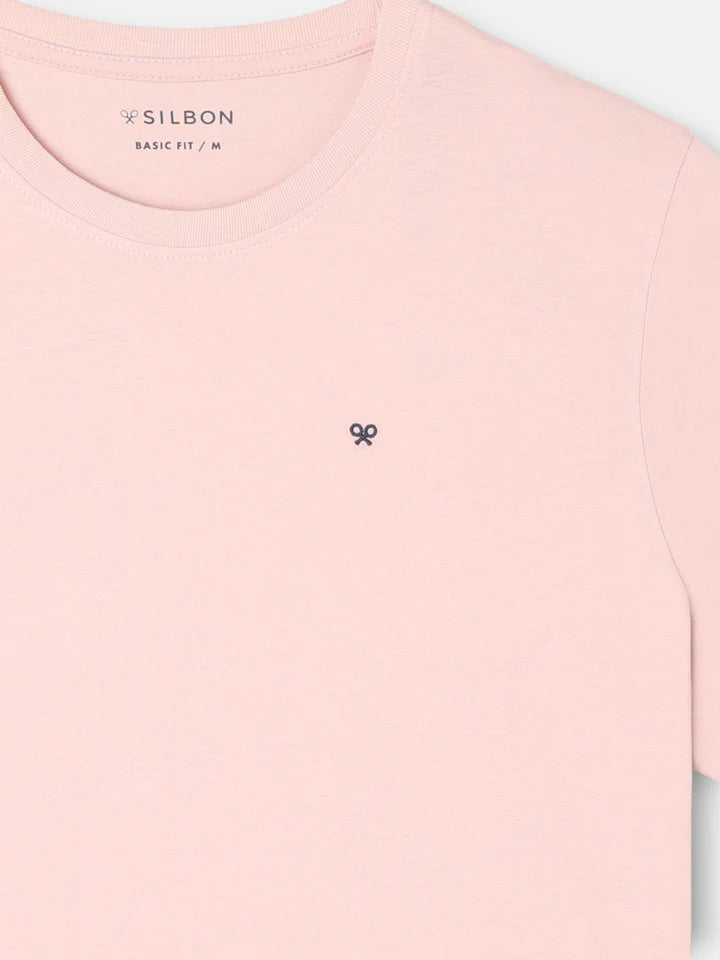 CAMISETA MINILOGO SILBON - ROSA
