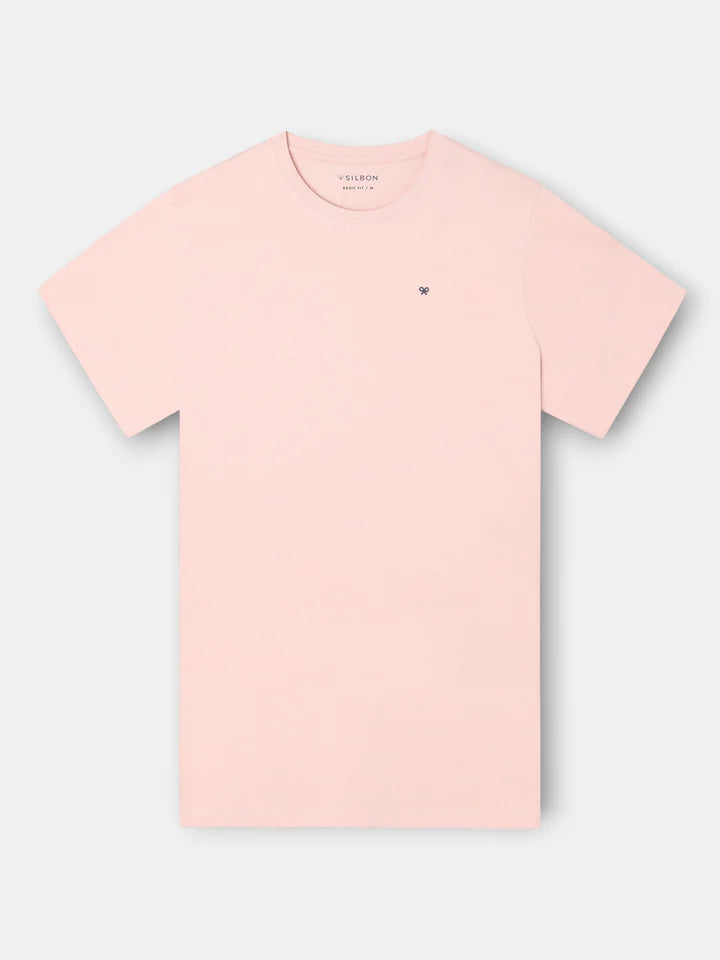 CAMISETA MINILOGO SILBON - ROSA