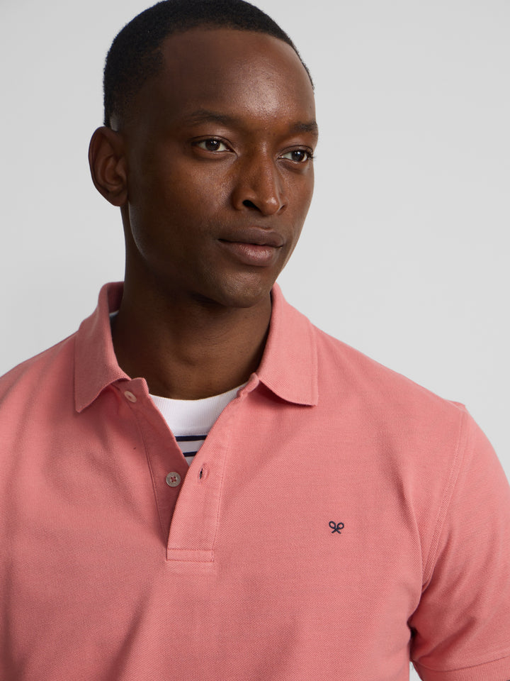 POLO SILBON CLASICO - CORAL
