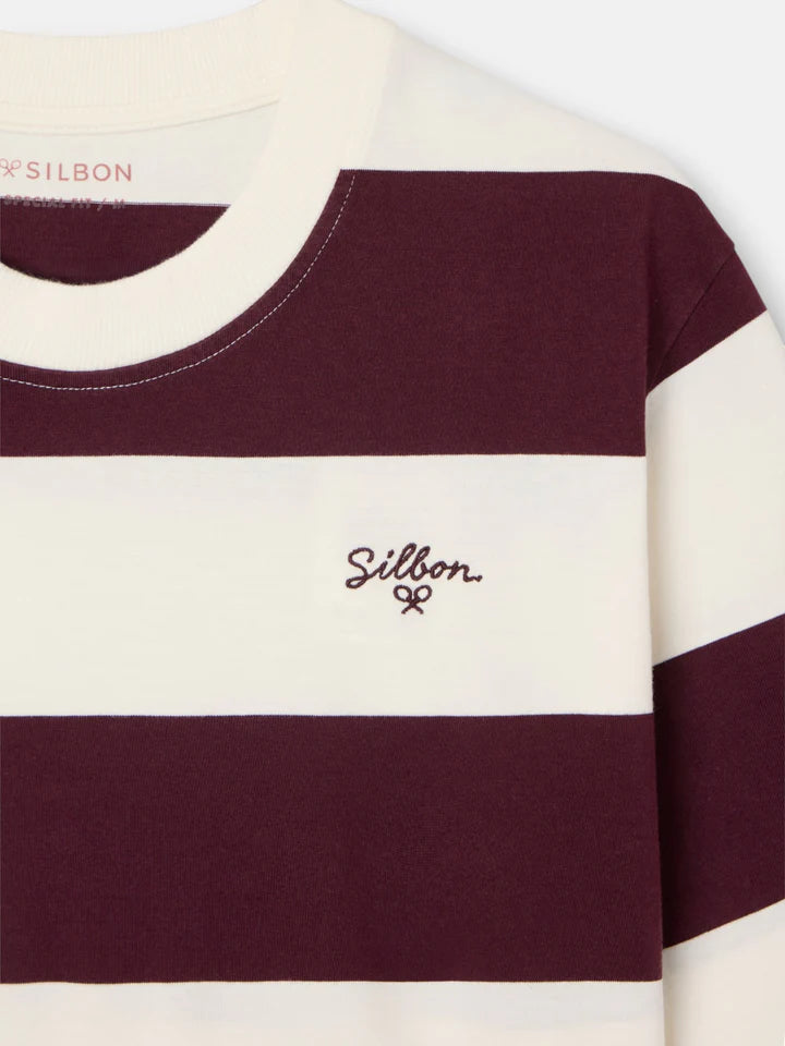 CAMISETA SPECIAL FIT RAYA SILBON - BURDEOS