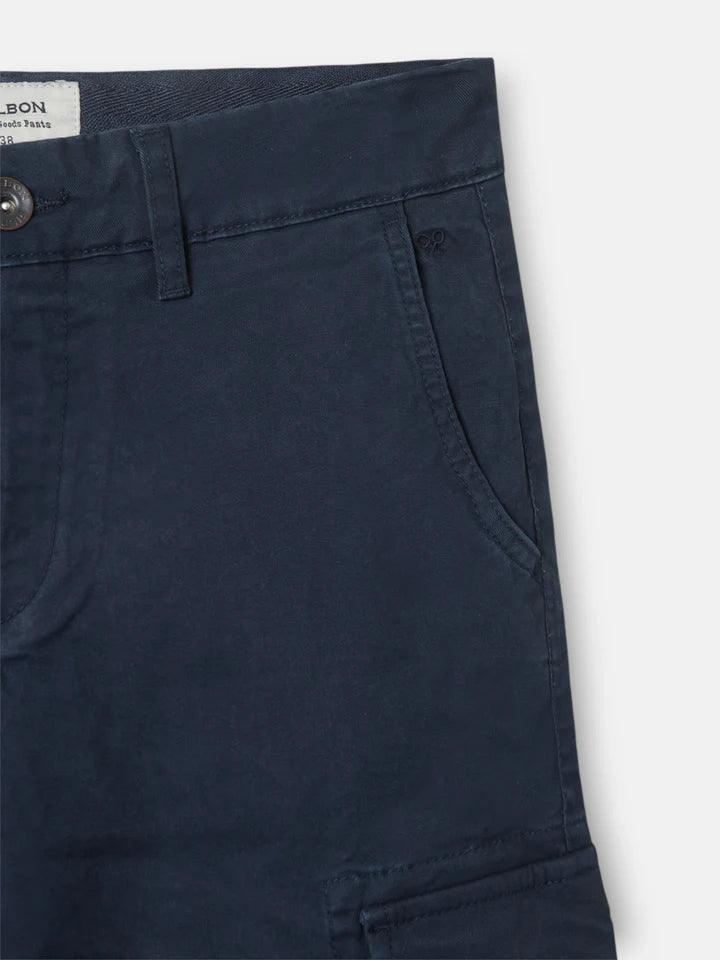 PANTALÓN CARGO SILBON CASUAL - MARINO