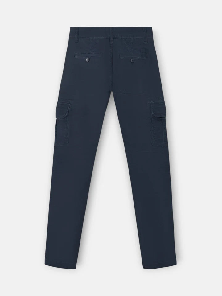 PANTALÓN CARGO SILBON CASUAL - MARINO