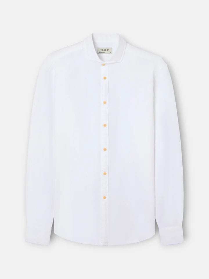 CAMISA SILBON SPORT ESTRUCTURA - BLANCO