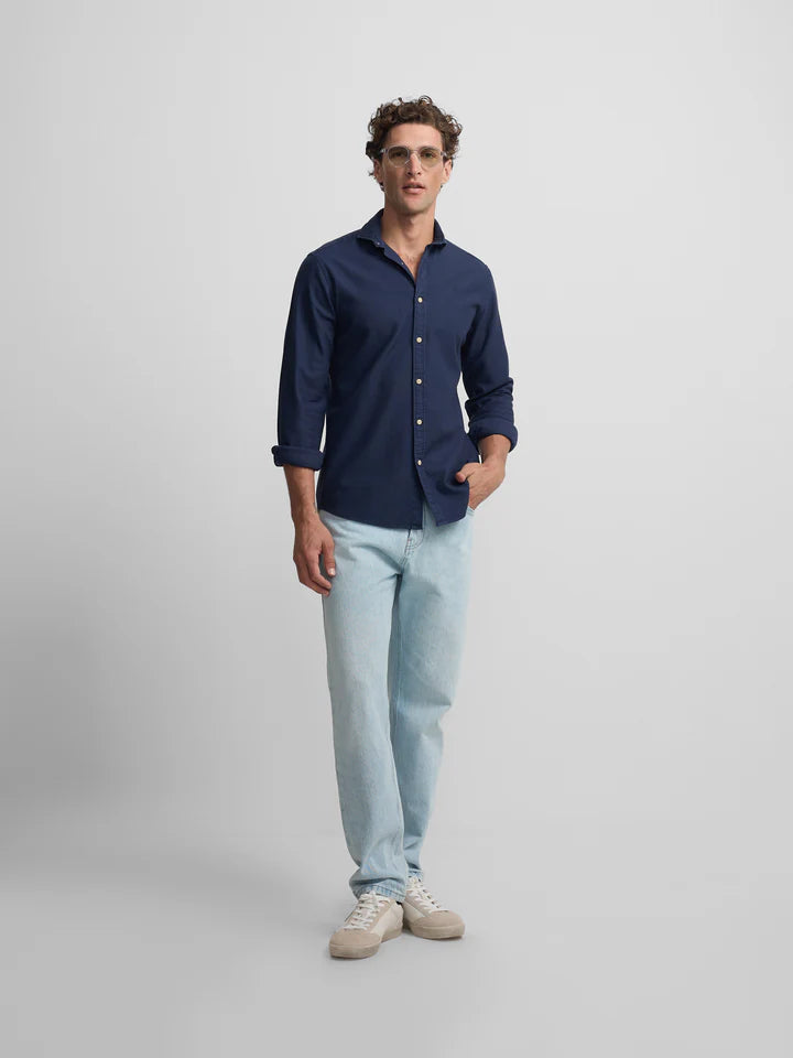 CAMISA SPORT ESTRUCTURA SILBON - MARINO