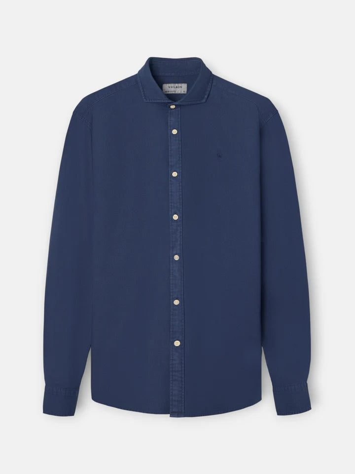 CAMISA SPORT ESTRUCTURA SILBON - MARINO