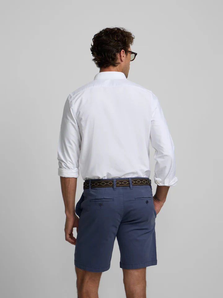 CAMISA SILBON OXFORD REGULAR - BLANCO