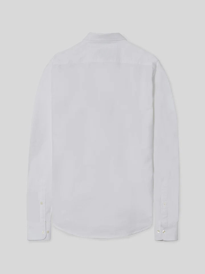 CAMISA SILBON OXFORD REGULAR - BLANCO