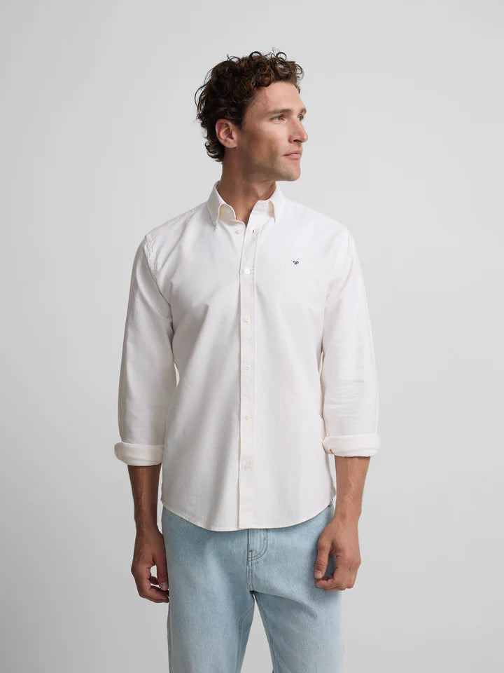 CAMISA SPORT OXFORD RAYA SILBON - AMARILLO