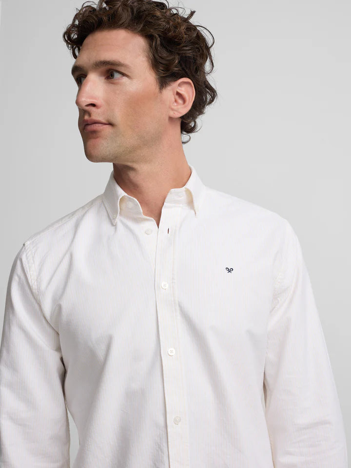 CAMISA SPORT OXFORD RAYA SILBON - AMARILLO